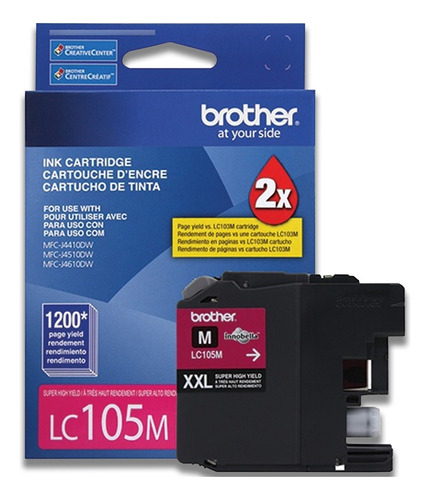 Cartucho Brother Lc-105m Magenta