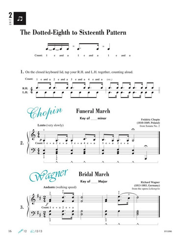 Piano Adventures, The Basic Piano Method: Level 4, Lesson Bo