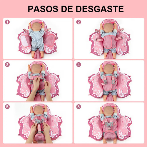 Flotador Bebe Non Inflable Salvavidas Con Toldo Playa Nataci