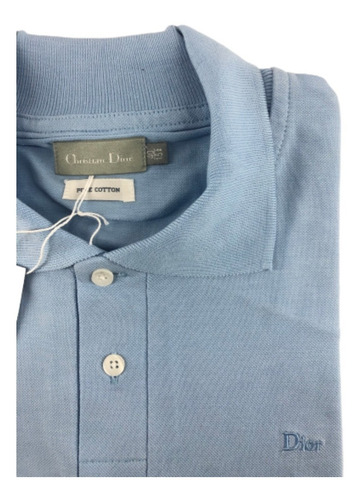 Chomba Polo Hombre Pique * Christian Dior * Algodon Premium