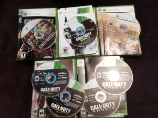 Call Of Duty 3, Ghost, Advanced , Modern Warfare 2,3 Xbox360