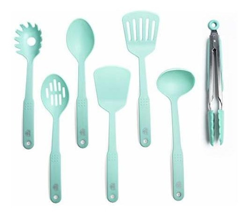 Greenlife Cc001729-001 Juego De Cocina De Nylon, 7 Piezas, T