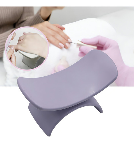 Cojín Para Reposabrazos De Uñas En Forma De U, Accesorios Color Purple Porta-servilletas