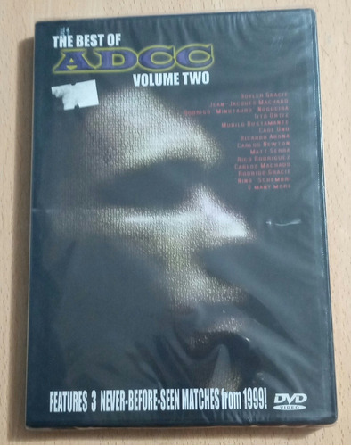 Imagen 1 de 1 de Dvd The Best Of Adcc Volumen 2 Peleas Inéditas De 1999