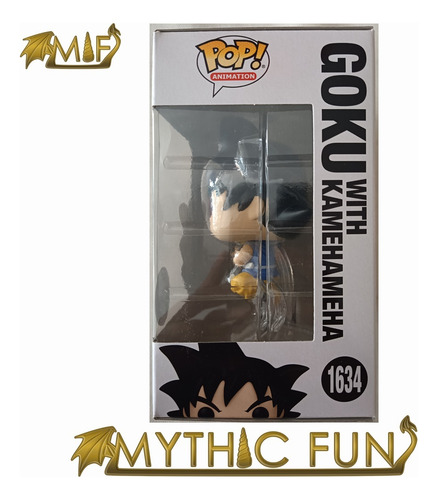 Funko Pop Dragon Ball Gt - Goku With Kamehameha 1634 (Usado)