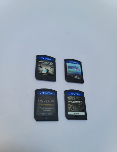 Injustice Ultimate/ Wipeout / Uncharted /mod Nation Ps Vita (Usado)