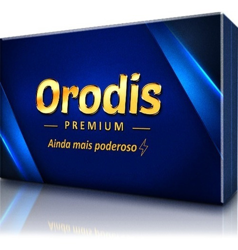 Orodis Premium Original Sublingual 1 Caixa Com 10 + Detox