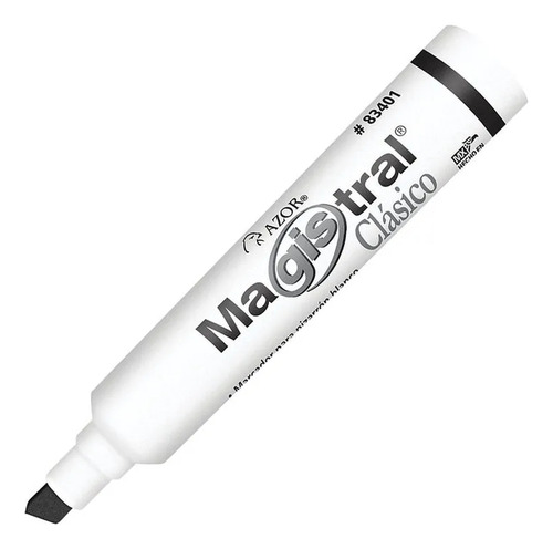 Marcador Para Pizarron Grueso Cja/12 Magistral Negro Negro
