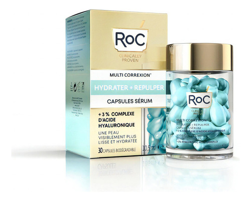 Sérum Roc Multi Correxion Hydrate + Plump 30 cápsulas