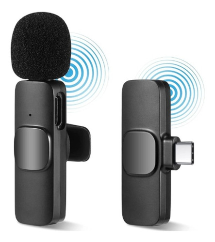 Imagen 1 de 1 de Micrófono Lavalier Corbatero Inalámbrico Celular Portatil