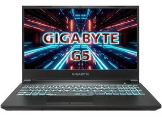 Notebook Gamer Gigabyte G5 Md Negra 15.6 Pulgadas 144hz Intel Core I5-11400h 16gb De Ram 512gb Ssd Nvidia Geforce Rtx 3050 Ti 1920 X 1080 Windows 11