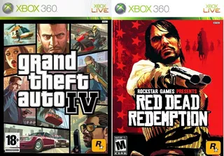 Red Dead Redemption - Grand Theft Auto Iv Xbox 360