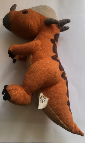 Jurassic World Peluche Pachycephalosaurus Mattel Original Café (Usado)
