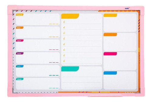 Calendario Lousa Planner | Tabla de planificación semanal
