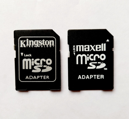 Adaptadores De Micro Sd A Sd Maxell Kingston 2 Unidades