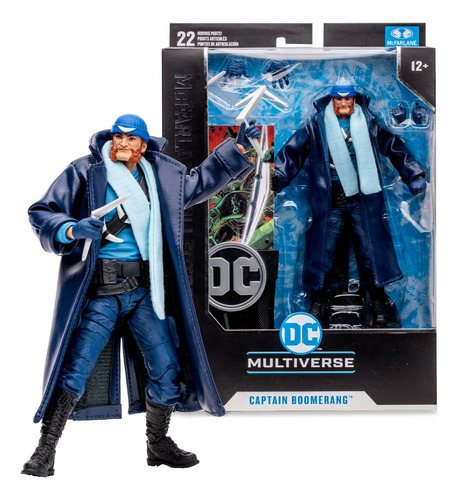 Figura De Acción Capitán Boomerang Dc Multiverse Mcfarlane