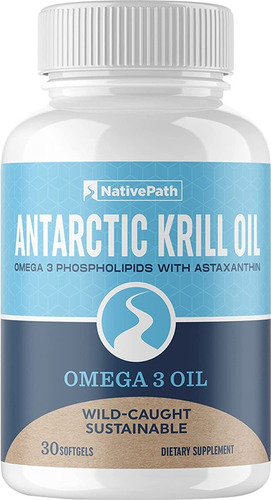 Aceite Krill 500 Mg Nativepath - - Unidad a $10646