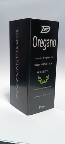 Orégano Oil 89% X 20 Unidades/carvacrol Infeccion Cándida.