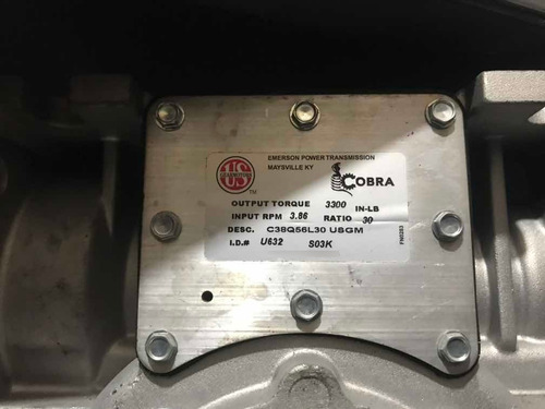 Reductor De Velocidad Corona Sin Fin Cobra 30:1 C38q56l30