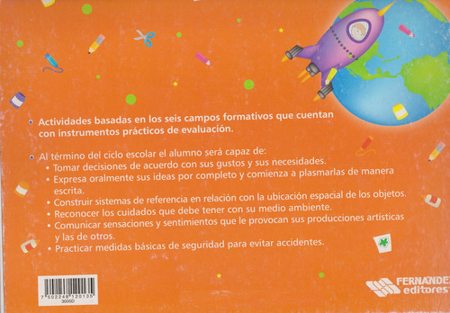 Mi Universo Preescolar 3: Propicia El Desarrollo Integral Nediante El Trabajo Por Competencia, De Brenda Guillén. Editorial Fernandez Educacion, Tapa Blanda, Edición 1a. Edición En Español, 2008