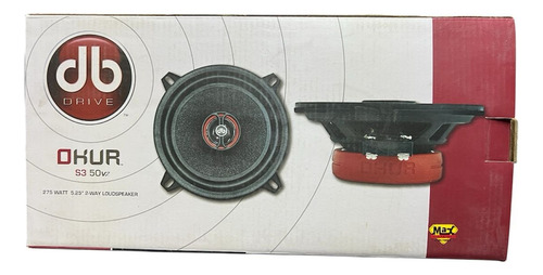275w 5.25 2-way Loudspeaker Db Drive S3 50 V2 Okur Negro