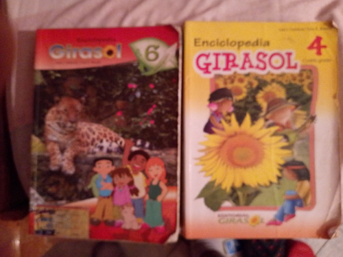 Eciclopedia Girasol De 4to Y 6to Grado , En Buen Estado 