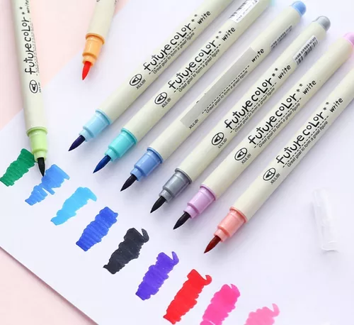 Future Color Lettering Brush Pen (Set of 10)