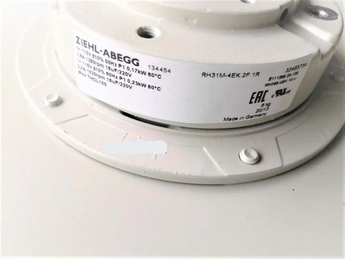 Motor Ventilador Refrigeración Ziehl-abegg Rh35m-4ek.2f.1r