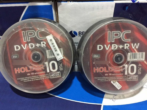 Dvd Rw Virgen Regrabable Ipc +rw Bulk X 10