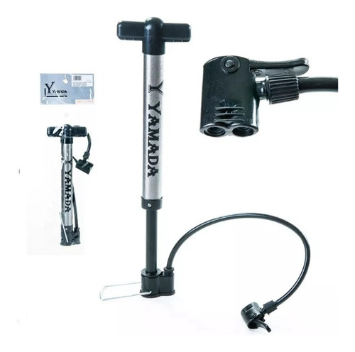 Bomba De Ar Yamada Para Pneu Bike Bicicleta Moto Carro 30cm