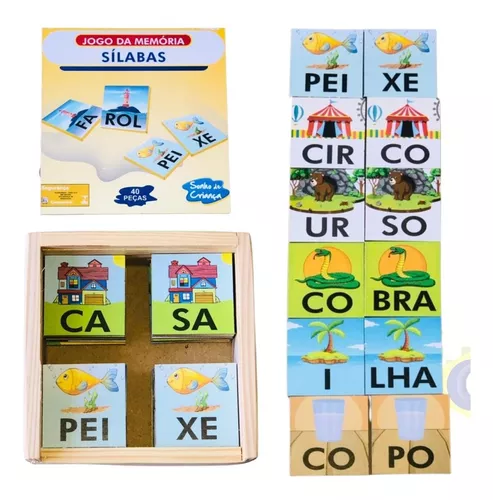 Jogo Educativo Alfabeto Movel Na Madeira 26Pcs +3Anos Carlu – Papelaria  Pigmeu