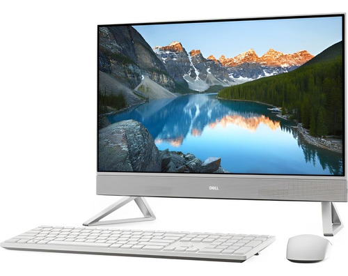 Dell Inspiron 5430-7827 - computadora Todo en uno - visualización FHD de 23,8" (1920 x 1080) Touch , Intel Core 7-150U, 16 GB DDR4 RAM, 512 GB SSD, Intel Graphics, Windows 11 Home - Blanco
