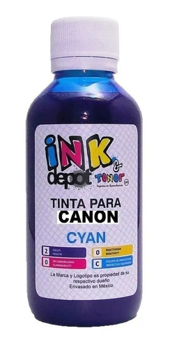 250 Ml Tinta Inktec Pigmentada Compatible Con Canon 