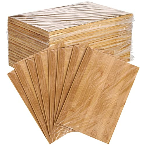 Conjunto De 18 Tablas De Cortar De Madera Granel Cocina...