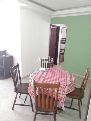 Imagem 3 de 10 de Apto (lado Praia), 3 Dorms., Sacada, 1 Vaga, Enseada - V3991