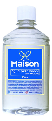 Água Perfumada Roupas Lençol A2 Aromatizador 510ml Refil