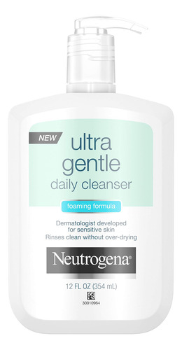 Limpiador Neutrogena Ultra Gentle Daily 355 Ml Para Personas
