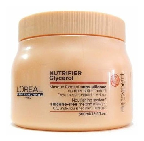 Loreal Profesional Nutrifier Máscara Cabello Dañado X 500