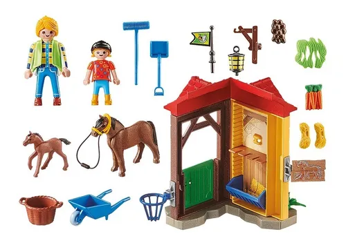 Playmobil Country: Cavalo com Potro