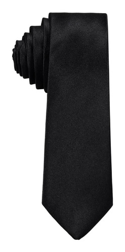 Corbata Slim Hombre Negro Stfashion 52704215