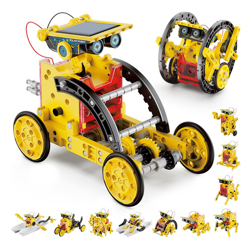 Hot Bee Kit De Robot Solar Para Ninos De 8 A 12 Anos, Proyec