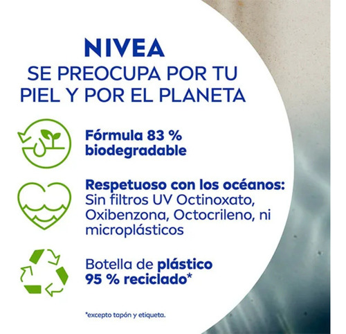 Set 2 Pz Protector Solar Nivea Sun Protect & Refresh Fps 50