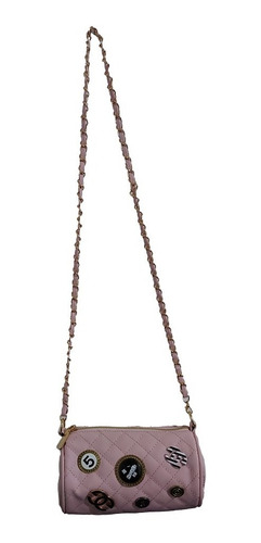 Imagen 2 de 8 de Bolsa De Mano Pequeña Para Dama, Juvenil Crossbody En Rosa