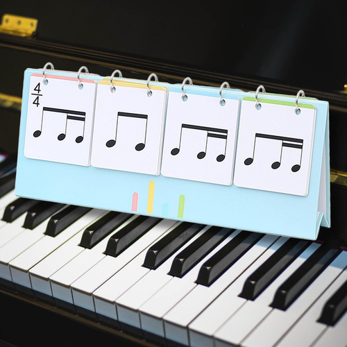 Tarjeta De Aprendizaje De Notación Musical, Lectura De