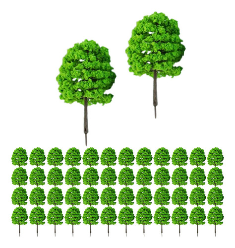 50 Pzs Árbol Miniatura 1100 Modelo Mini Estilo D