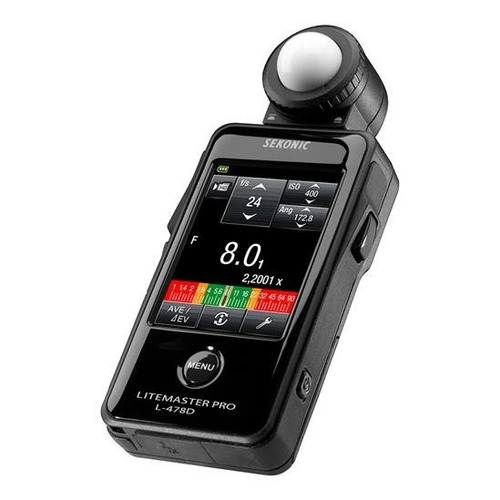 Imagen 2 de 5 de Fotometro Sekonic L-478d Flashimetro Luxometro P/ Flash Cine