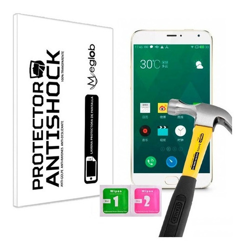 Protector De Pantalla Antishock Meizu Mx4 Pro