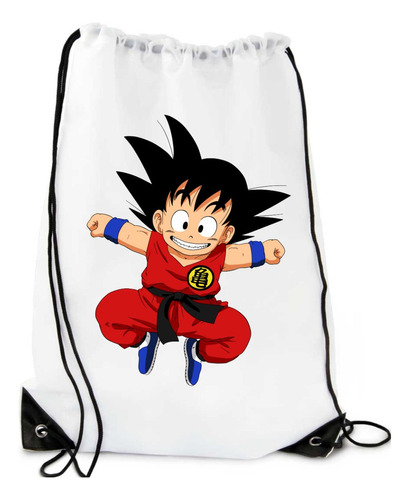 Goku Dragon Ball Tula Sport, Deportiva, Bolso, Mochila 