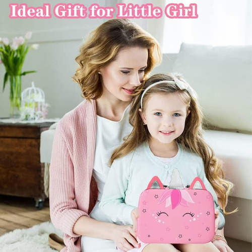 Kit De Maquillaje Lavable Para Niñas, Juego De Princesa
