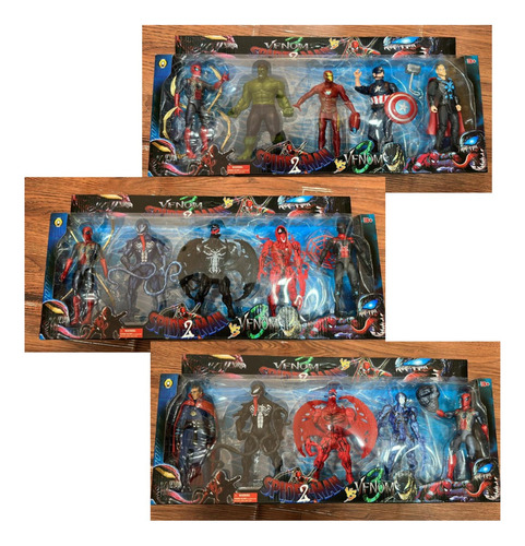 Set 6 Figuras Marvel Legends / Spiderman / Doctor Strange